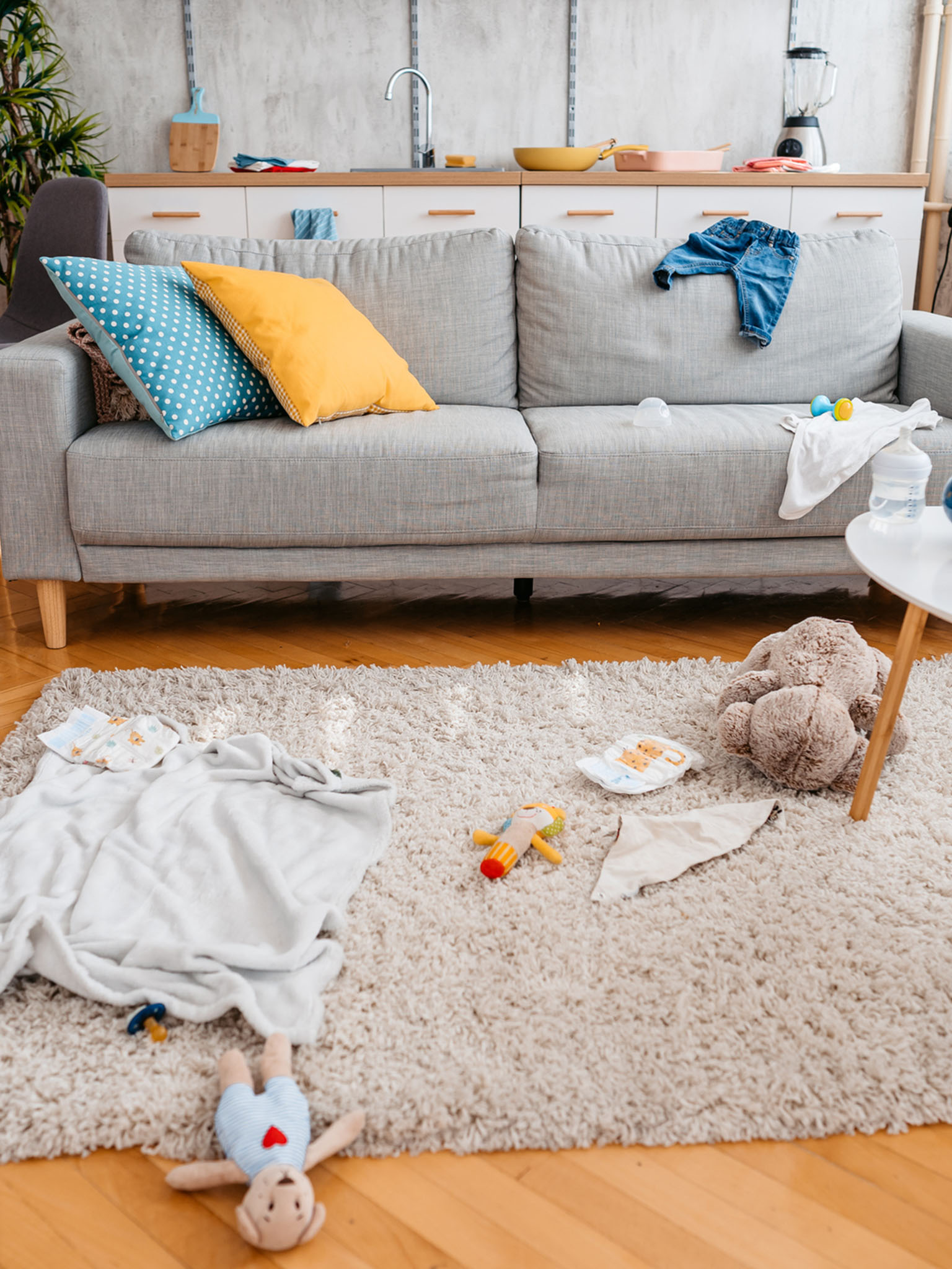 Before Regular Cleaning